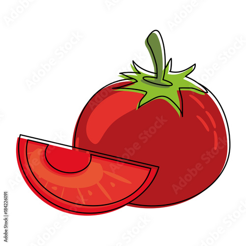 Fresh sliced tomatos