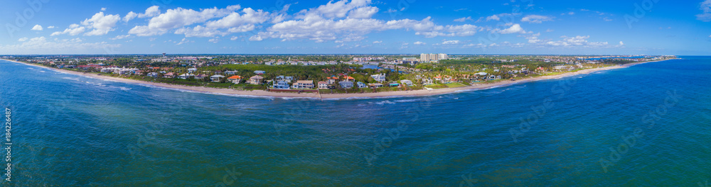 Aerial panorama Boynton Beach FL USA