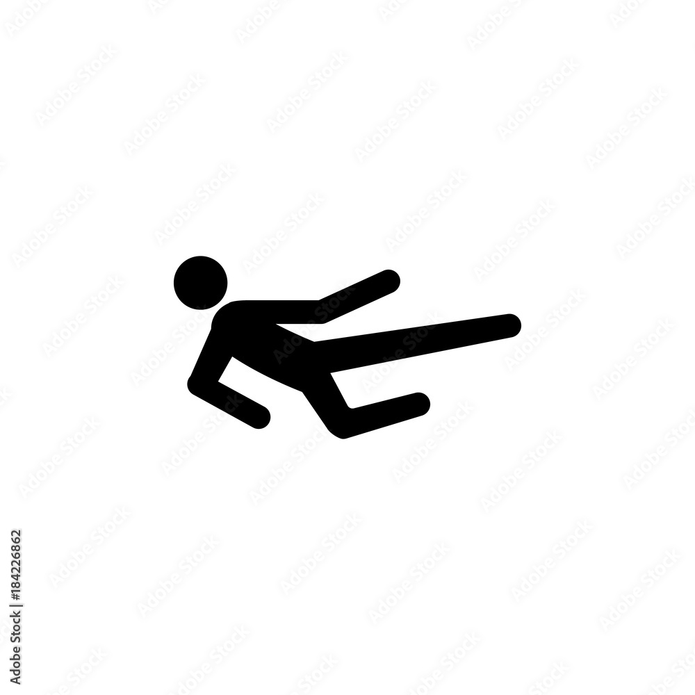 Karate fighter icon. Silhouette of an athlete icon. Sportsman element icon. Premium quality graphic design. Signs, outline symbols collection icon for websites, web design Karate fighter icon. Silhouette of an athlete icon. Sportsman element icon. Premium quality graphic design. Signs, outline symbols collection icon for websites, web design