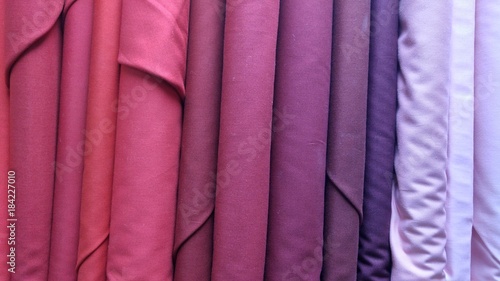 Cloth Samples, Purples