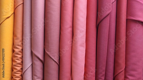 Cloth Samples, Reds and Oranges