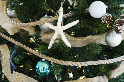 Nautical / marine themed christmas tree