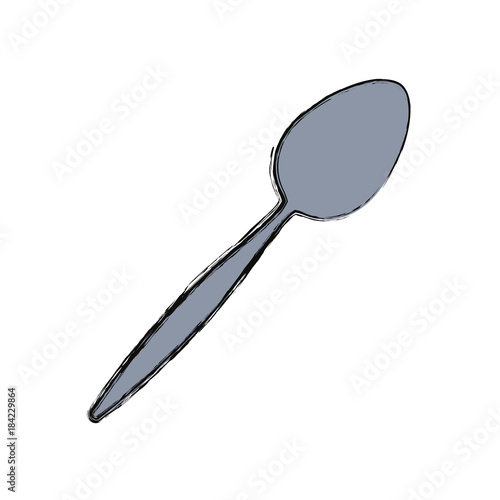 spoon vector illustration