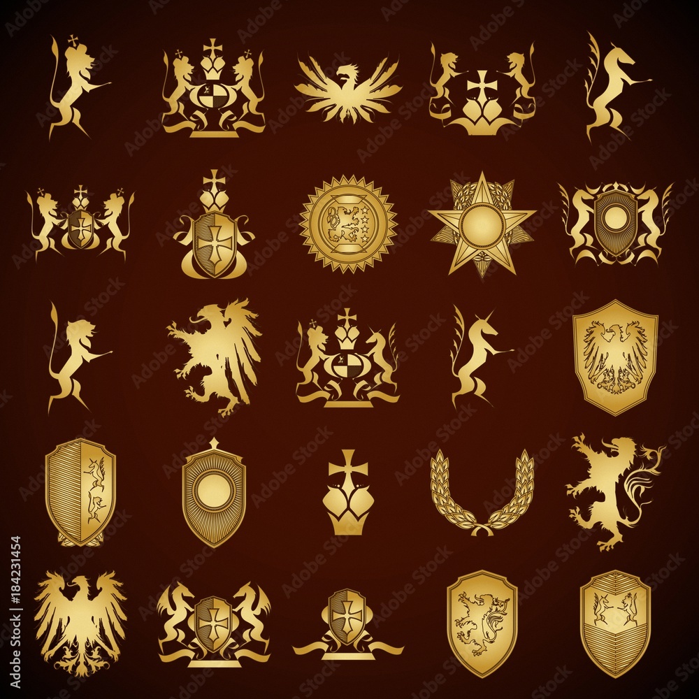 Heraldic elements Heraldic elements