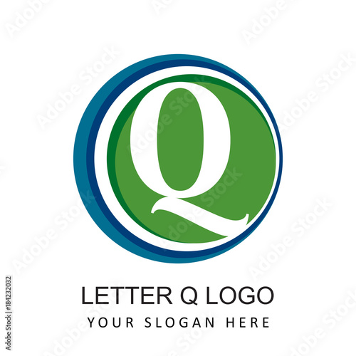 letter q beauty logo photo