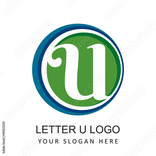 letter u finance logo