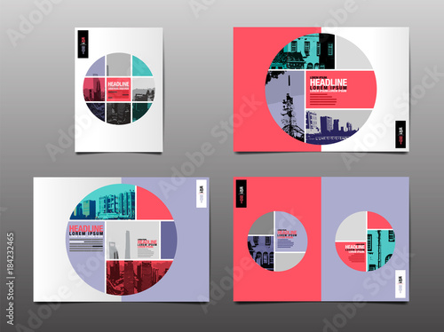 annual report ,template layout design,  cover book. vector