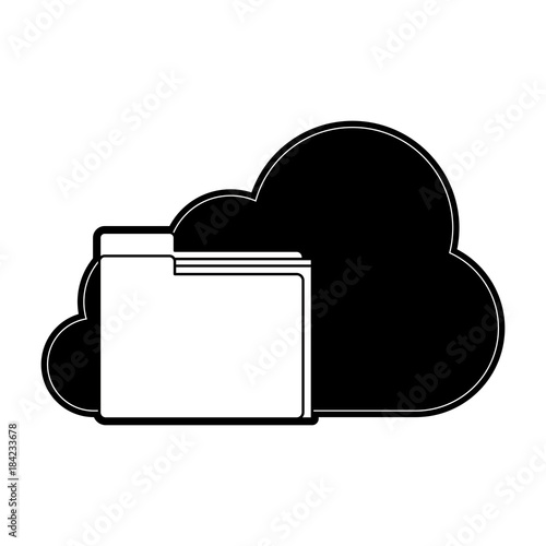 Cloud computing symbol