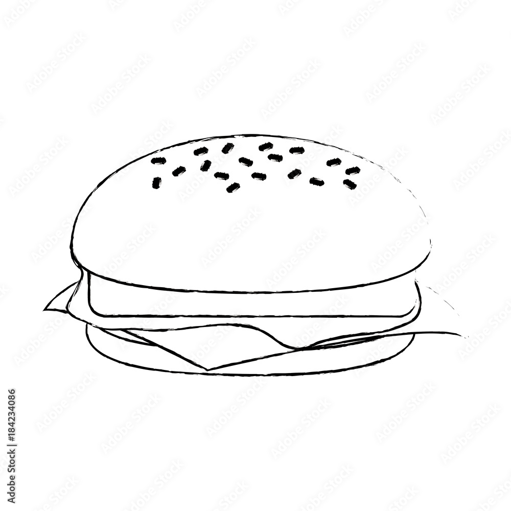 Hamburger fast food Hamburger fast food