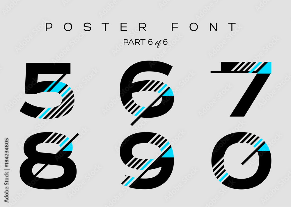 Vector Techno Font with Digital Glitch Text Effect. Minimal Geometric Typography for Logo Design