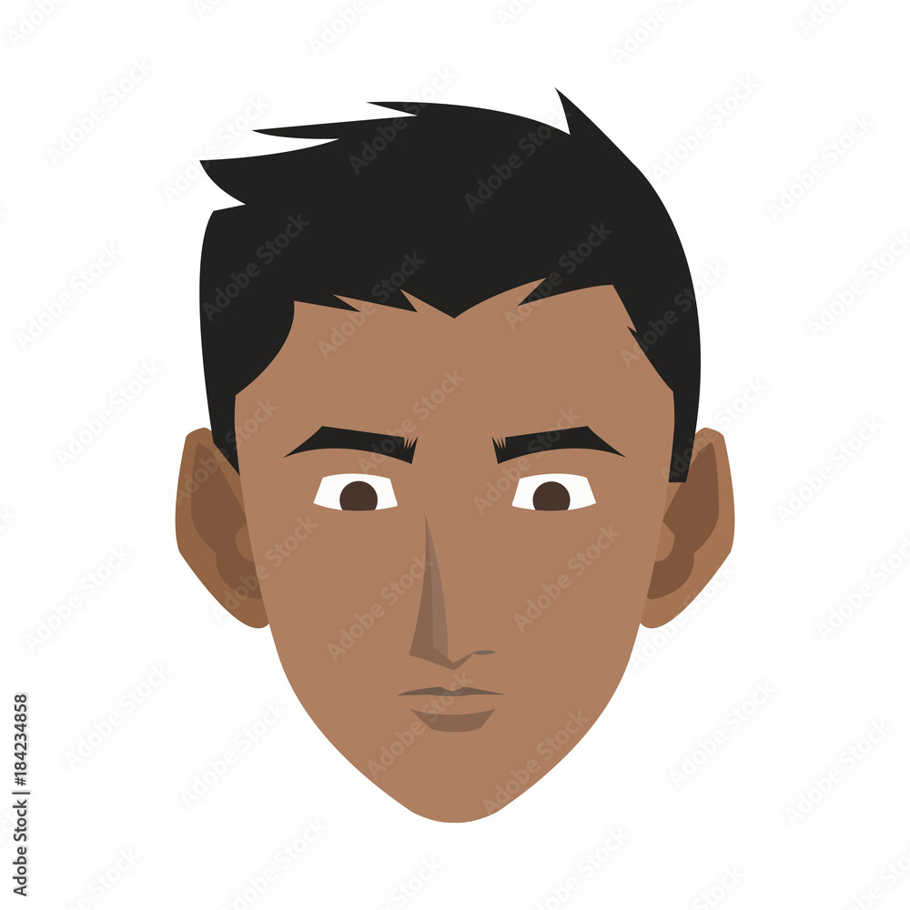 Young man cartoon icon vector illustration graphic design Young man cartoon icon vector illustration graphic design