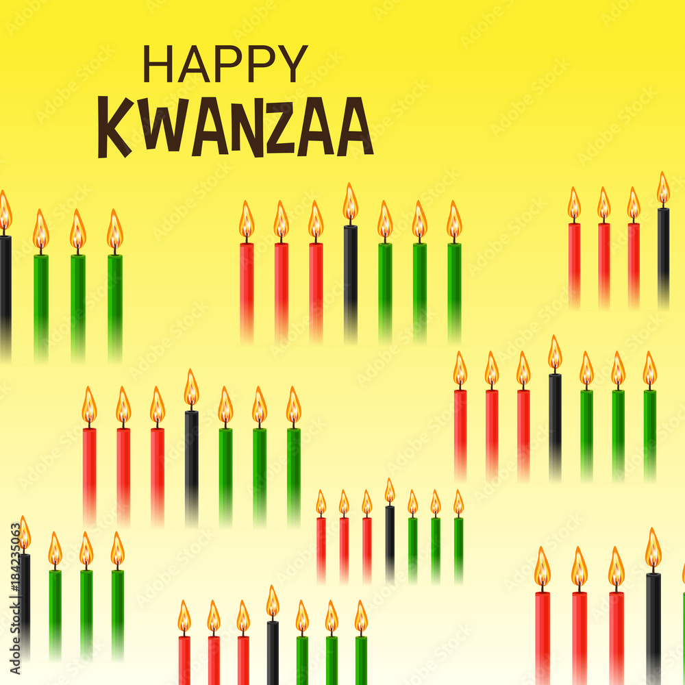 Obraz premium Happy Kwanzaa