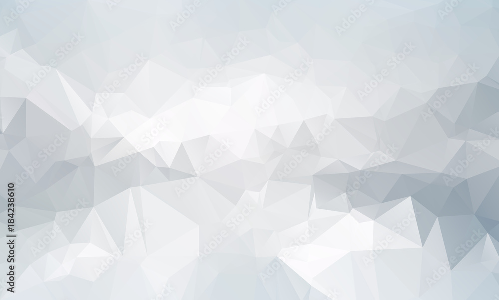 Fototapeta premium Abstract Light gray mosaic background