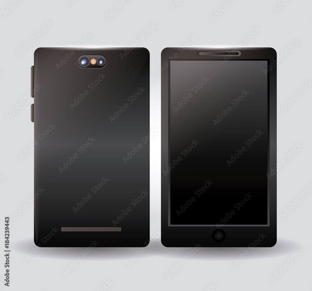 Smartphone mobile technology icon vector illustration graphic Smartphone mobile technology icon vector illustration graphic