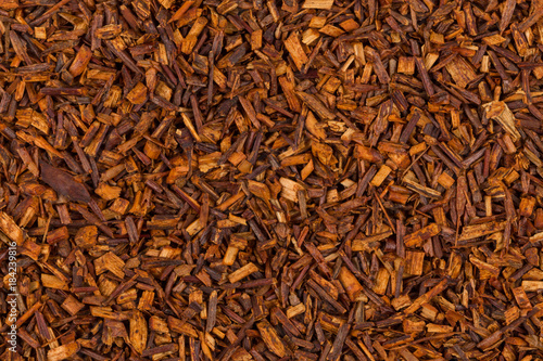 Heap of dry rooibos tea