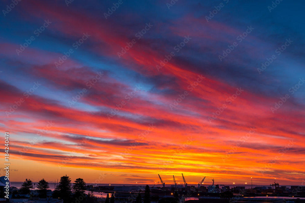 Fremantle at sunset