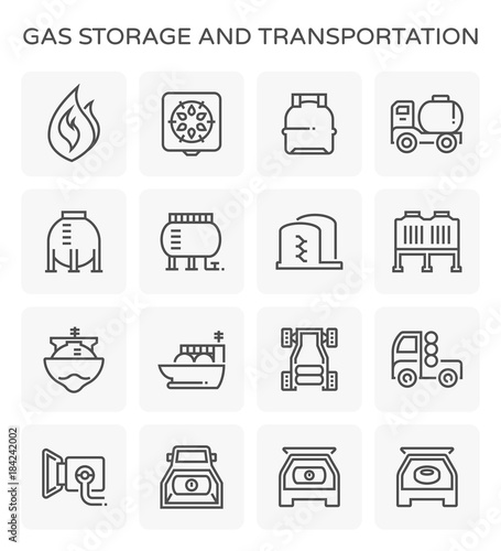gas storage icon