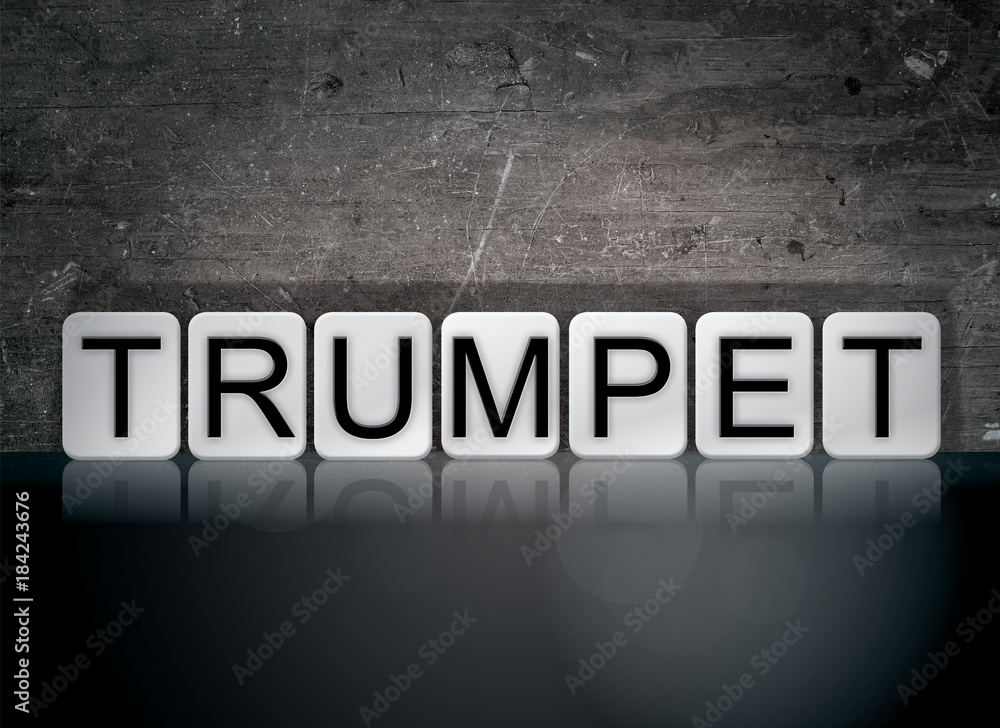 Trumpet Concept Tiled Word Trumpet Concept Tiled Word