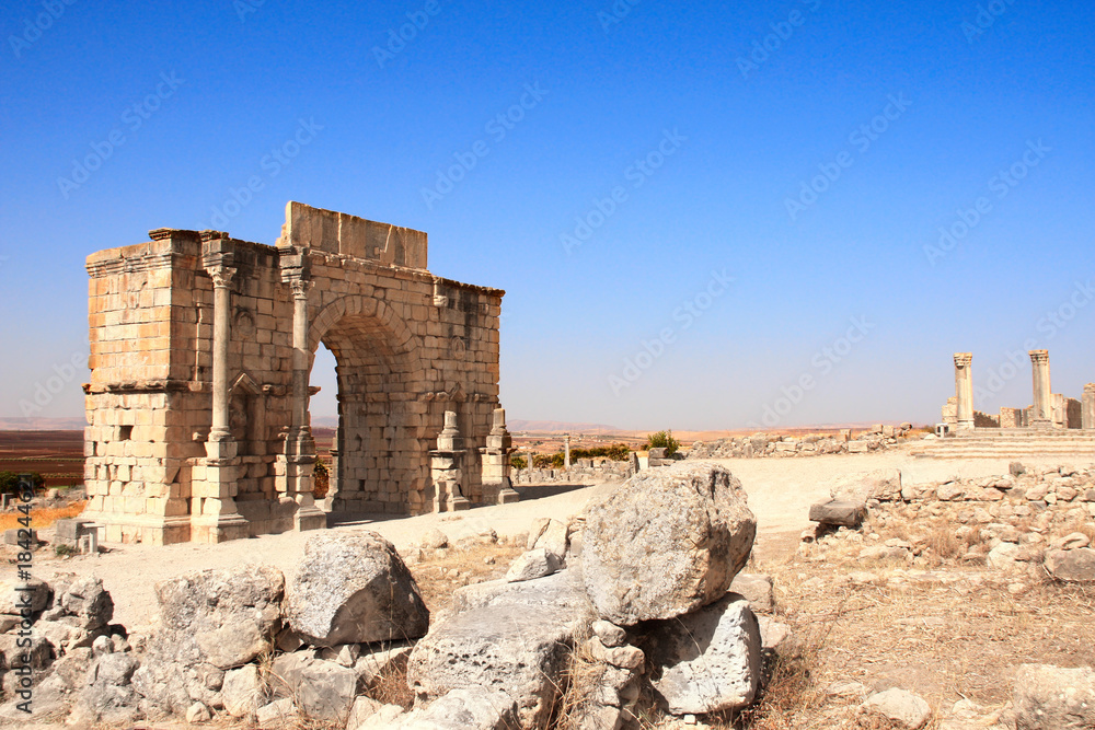 Arch of Caracalla, Volubilis, Morocco