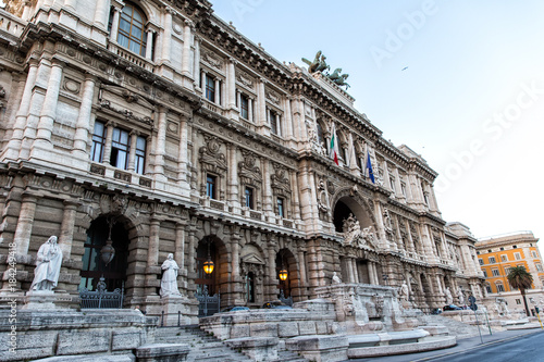 Photography The Palace of Justice. Rome, Italy