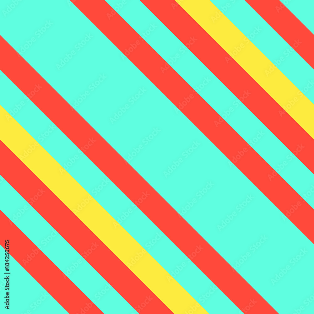 Seamless Memphis Graphic Retro Pattern with Neon Diagonal Stripes Seamless Memphis Graphic Retro Pattern with Neon Diagonal Stripes