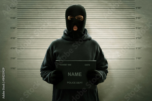 Fotografie Mugshot of criminal