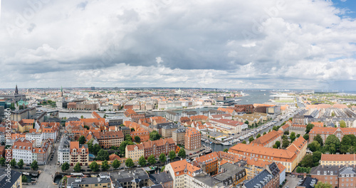 Copenhagen panorama from Church of Our Saviour