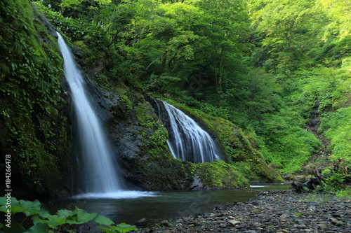 Canvastavla 初夏の十二滝　Junitaki(Twelve Falls) in early summer / Sakata, yamagata, Japan