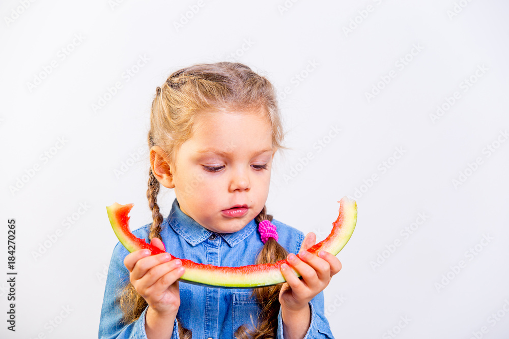 Kids eating watermelon Kids eating watermelon