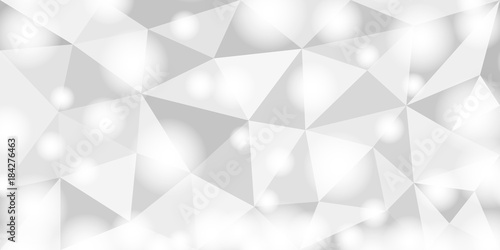 Grey abstract polygonal background. Vector eps 10.