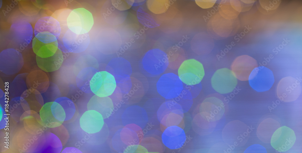 Colorful City light background, unreal halo Colorful City light background, unreal halo