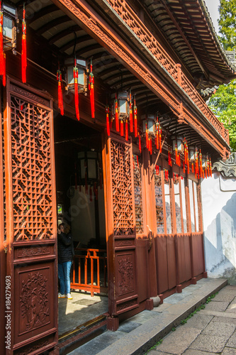 Photography An old Chinese house in Yuyuan garden