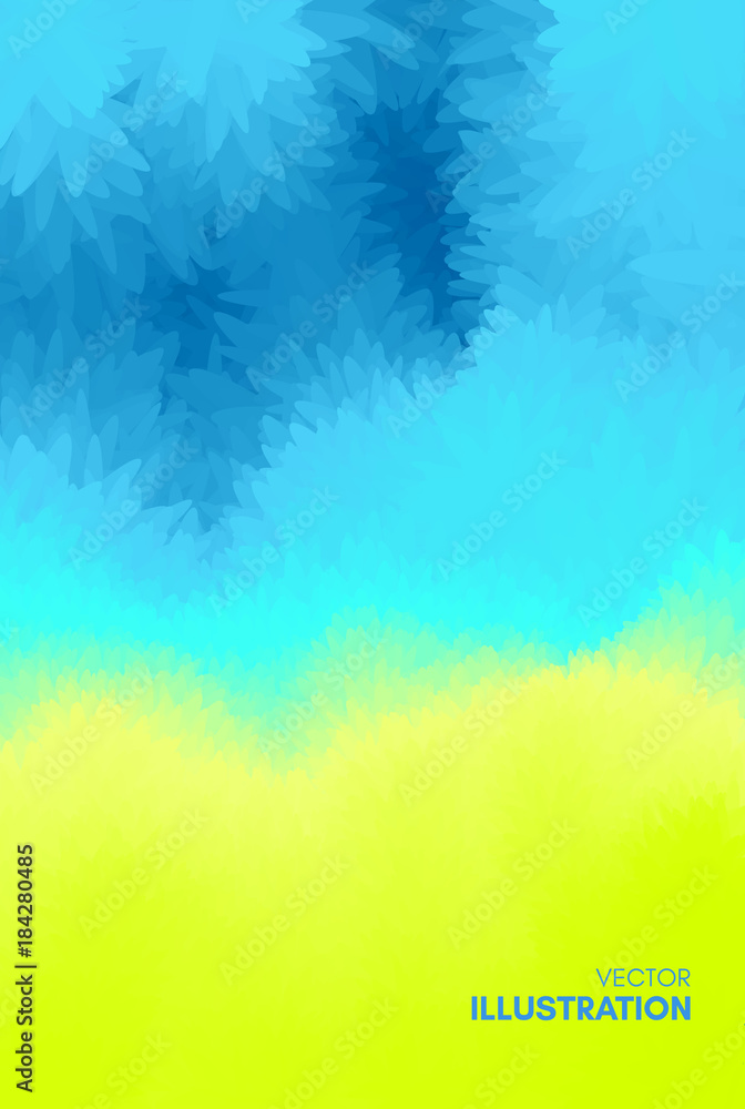 Fototapeta premium Abstract background for banner, flyer, book cover and poster. Vector illustration. Design template.