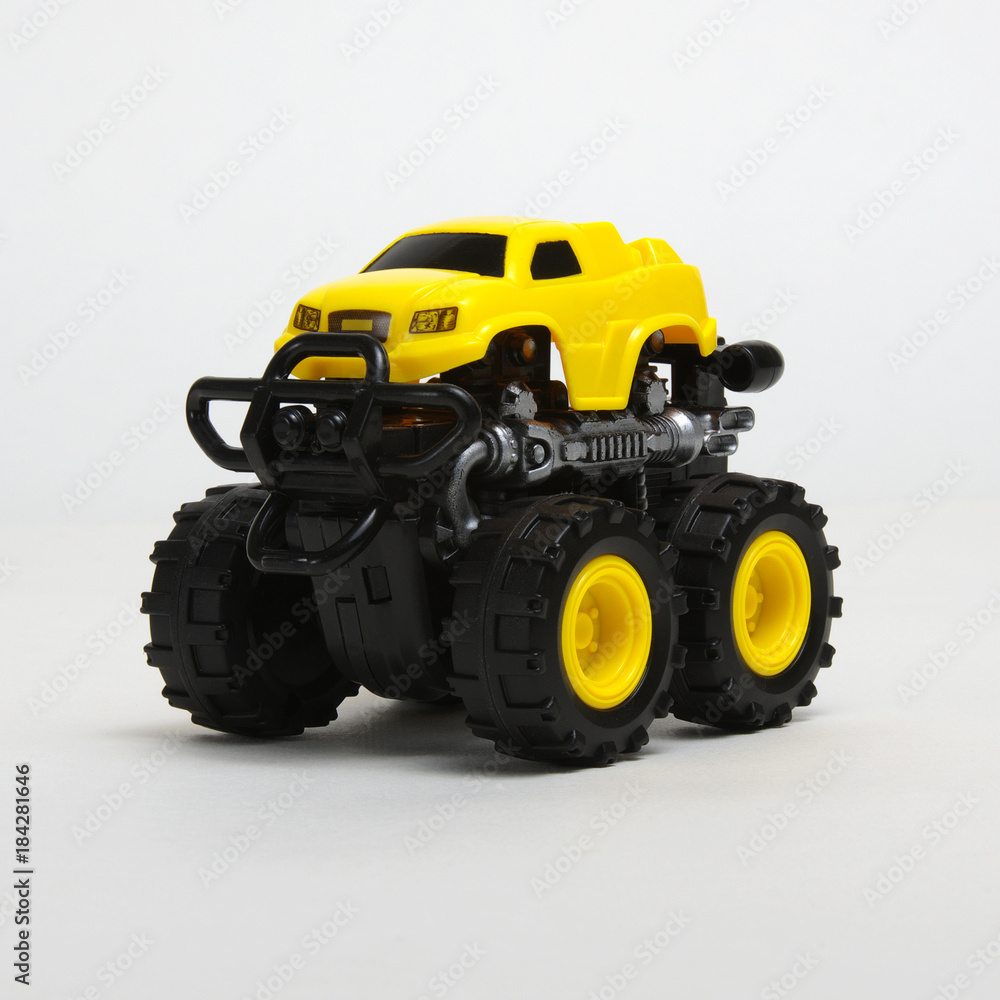 Toy car isolated on white Toy car isolated on white