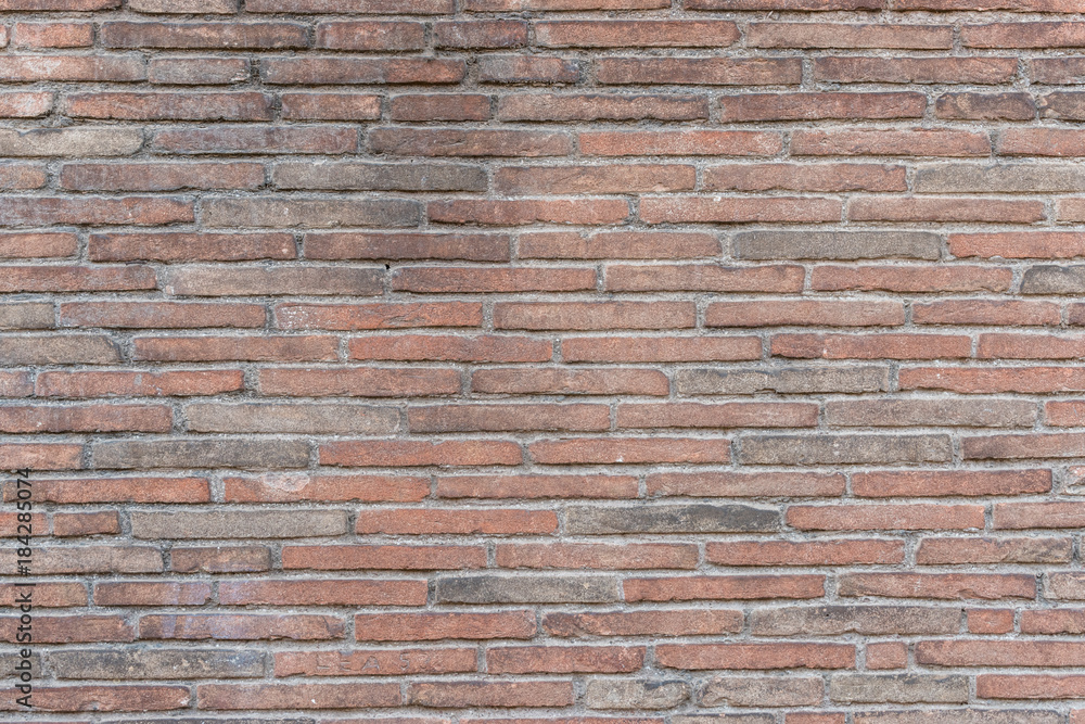 Obraz premium Red brick wall texture background