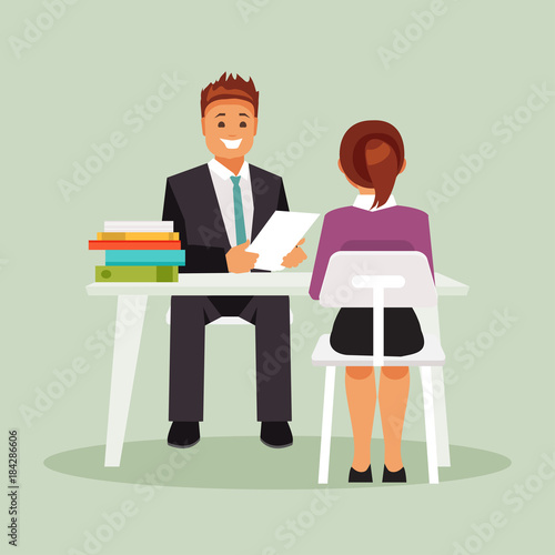 Interview work vector