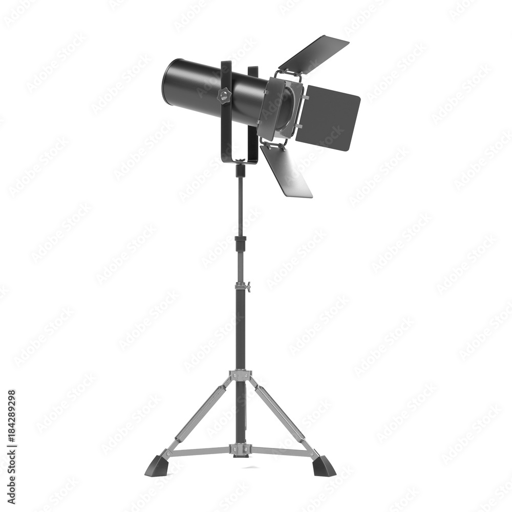 Realistic 3D Render of Cinema Light Realistic 3D Render of Cinema Light