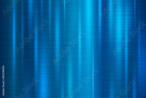 Blue metal texture background vector illustration
