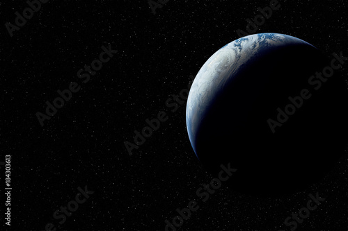 Fototapeta Naklejka Na Ścianę i Meble -  Planet earth in space. Elements of this image furnished by NASA