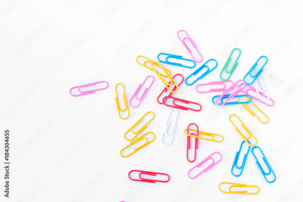 colorful paper clip colorful paper clip