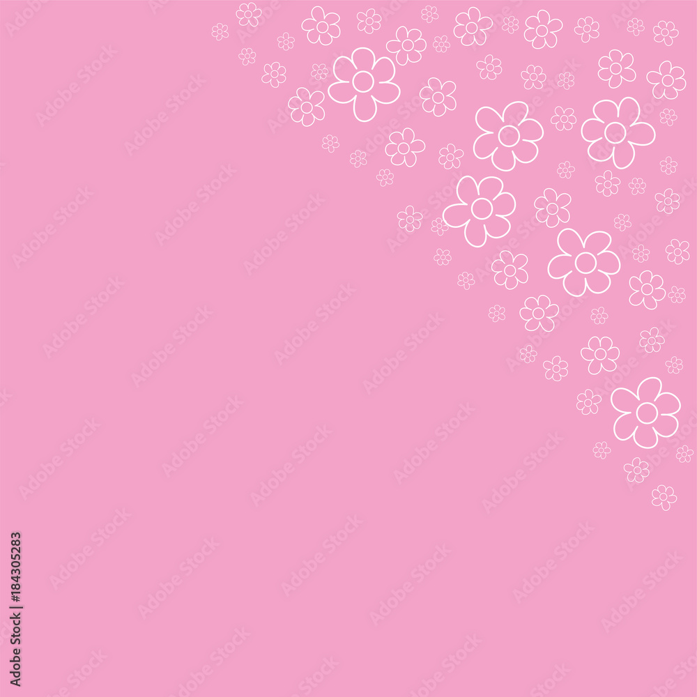 abstract floral frame on a pink background. For prints, greeting cards, invitations, wedding, birthday, party, Valentine's day. abstract floral frame on a pink background. For prints, greeting cards, invitations, wedding, birthday, party, Valentine's day.