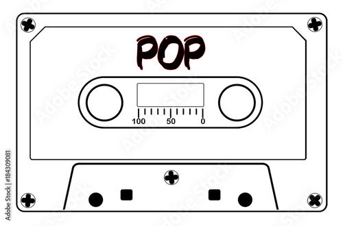 Pop Music Tape Cassette