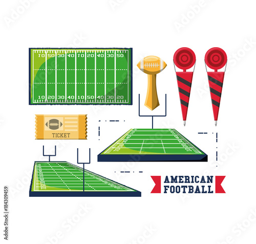 american football design concept