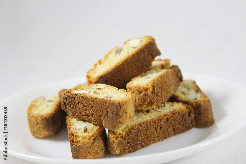 biscotti with almonds biscotti with almonds