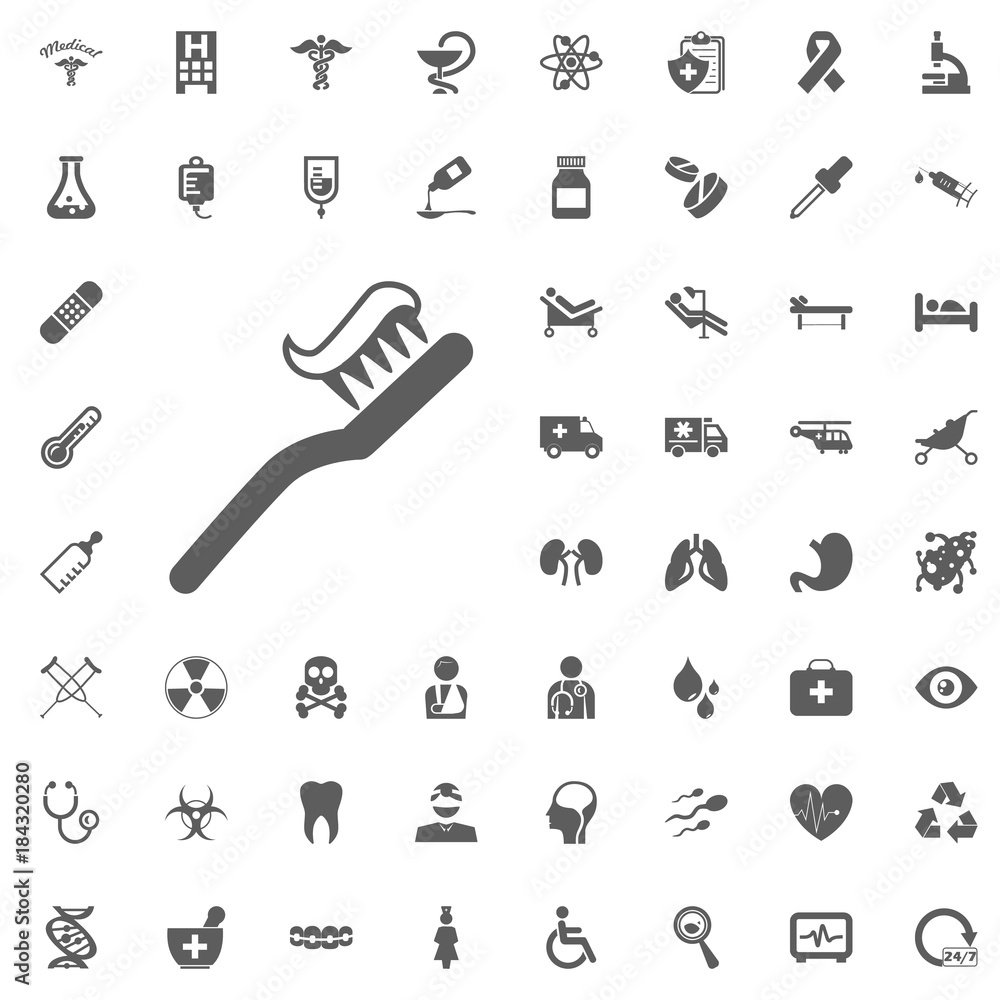 Medical and Hospital Icon vector Set Medical and Hospital Icon vector Set