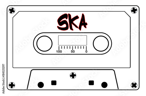 Ska Music Tape Cassette