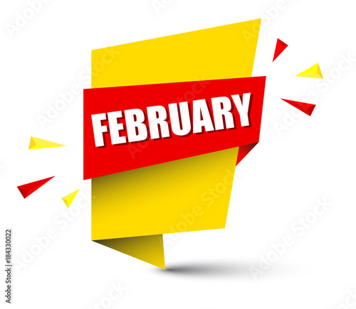 banner february