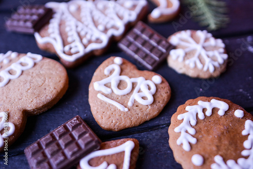 Tasty Cookies for Christmas With Sweet Paintings 2018