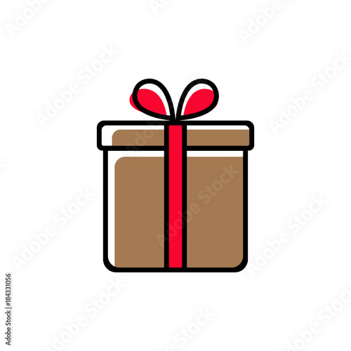 Gift box icon