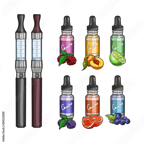 Vector set e-cigarette